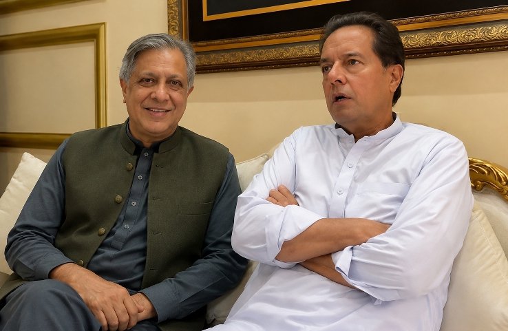 وفاقی وزیر قانون اعظم نذیر تارڑ اور کیپٹن صفدر میں میچ پڑ گیا